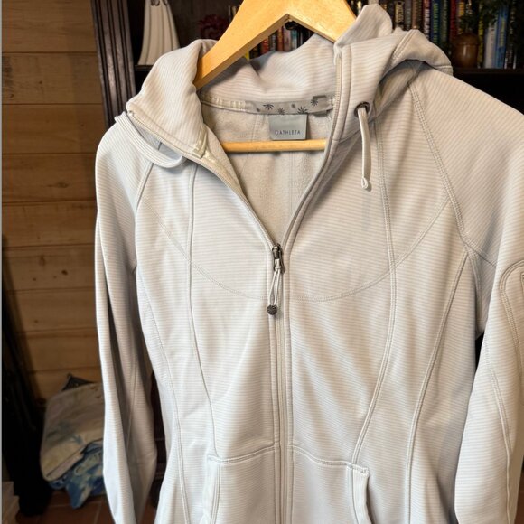 Athleta Hooded Jacket Size L - Picture 1 of 3